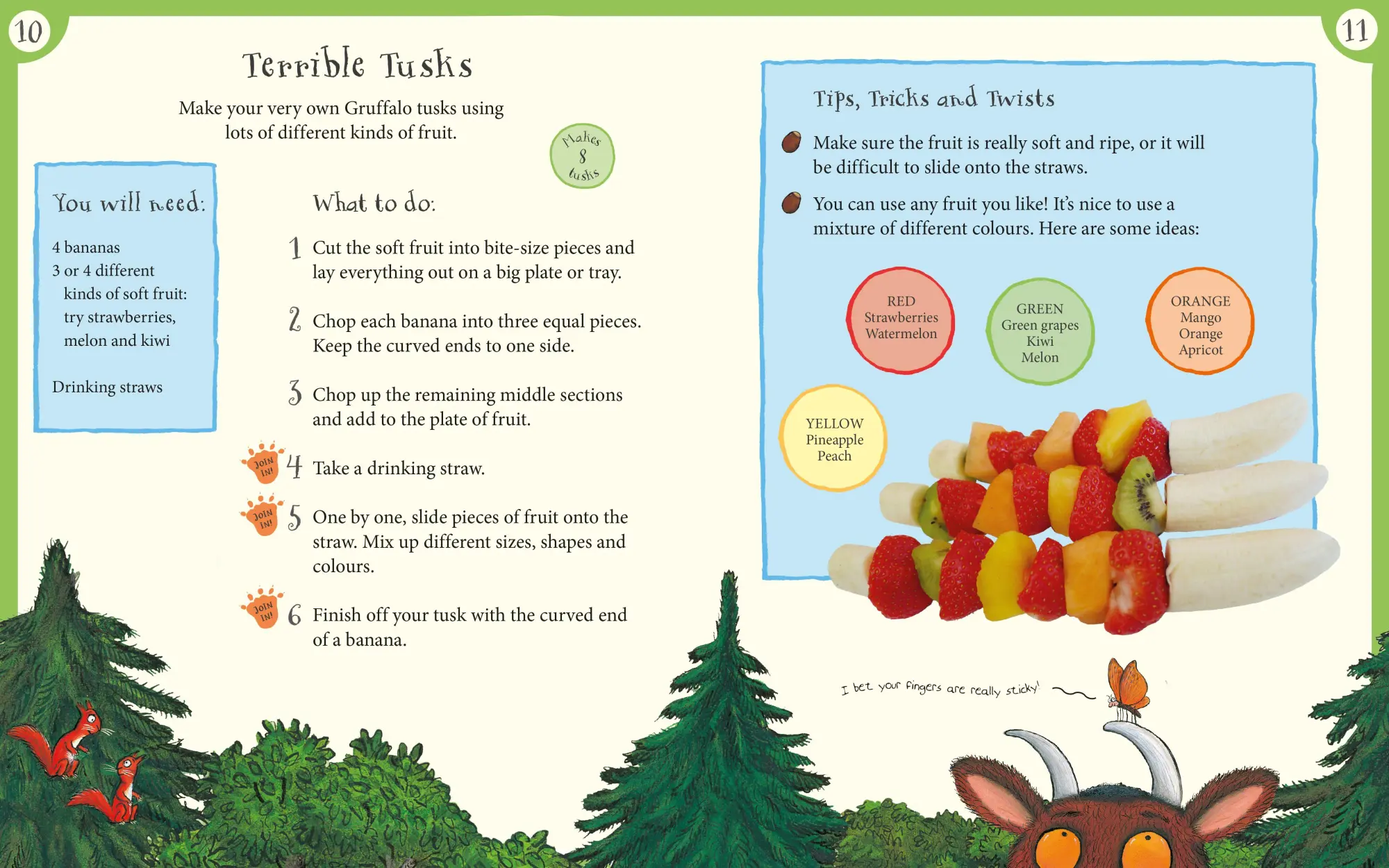 Bild: 9781035050239 | Gruffalo Crumble and Other Recipes | The Gruffalo Cookbook | Donaldson