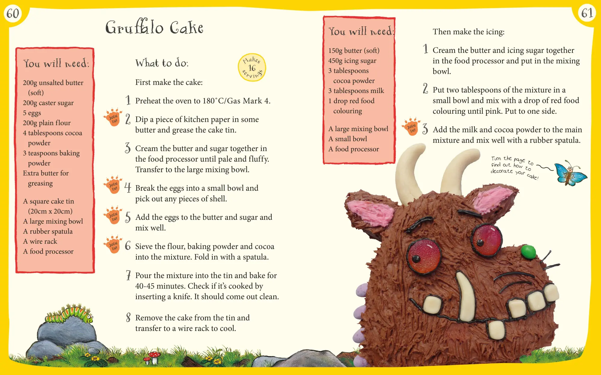 Bild: 9781035050239 | Gruffalo Crumble and Other Recipes | The Gruffalo Cookbook | Donaldson