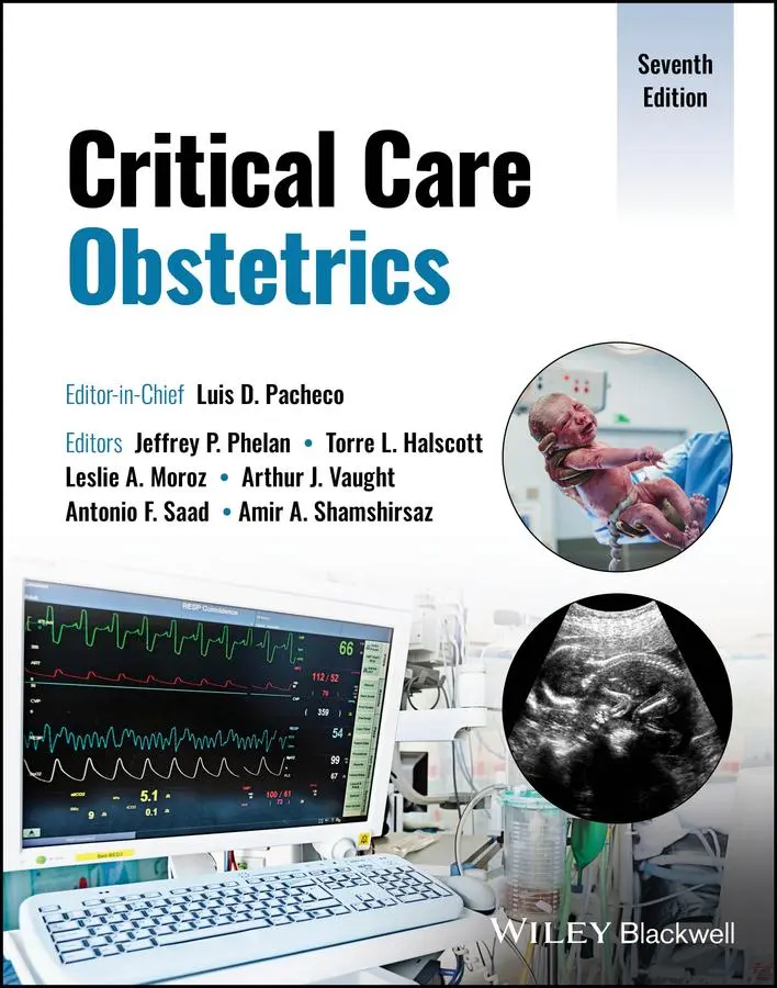 Cover: 9781119820239 | Critical Care Obstetrics | Jeffrey P Phelan (u. a.) | Buch | 1216 S.