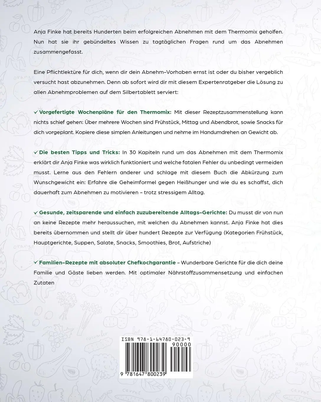 Rückseite: 9781647800239 | Abnehmen auf Knopfdruck Band 1 | Anja Finke | Taschenbuch | Paperback