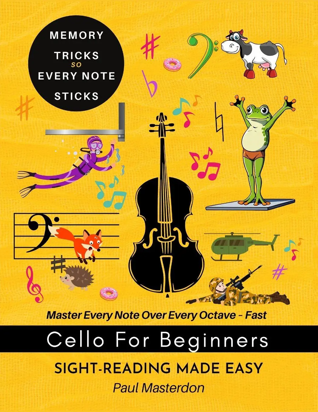 Cover: 9781807660239 | Cello for Beginners of Any Age - Sight-Reading Made Fast and Easy