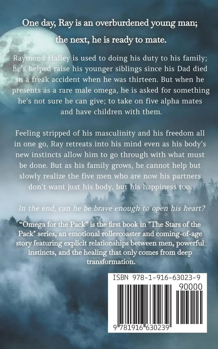 Rückseite: 9781916630239 | Omega for the Pack | N. J. Lysk | Taschenbuch | Englisch | 2021