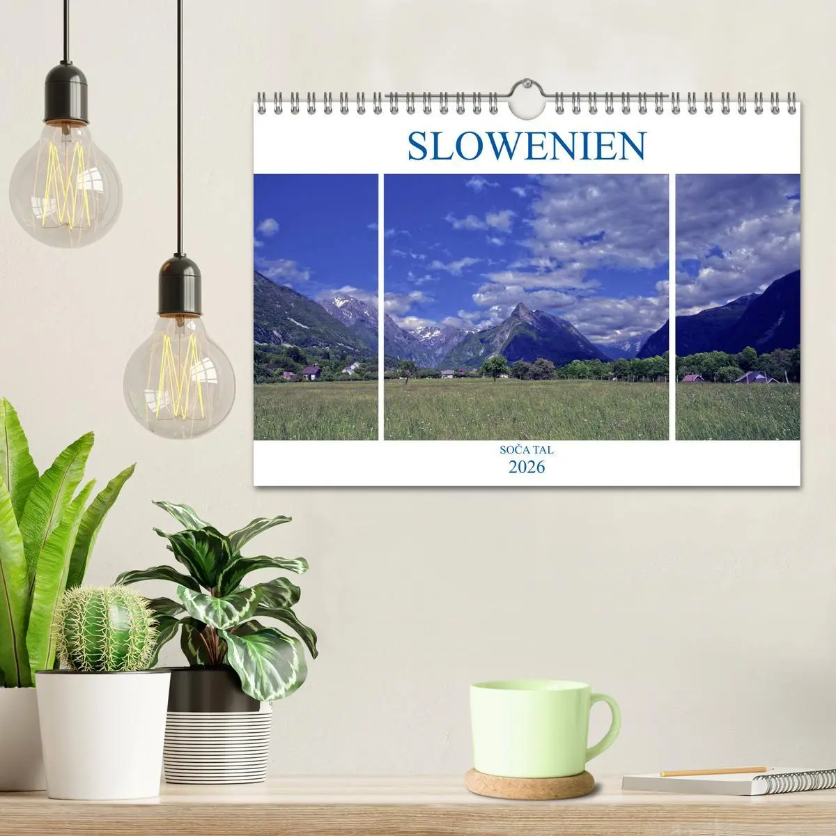 Bild: 9783457900239 | Slowenien - Soca Tal (Wandkalender 2026 DIN A4 quer), CALVENDO...