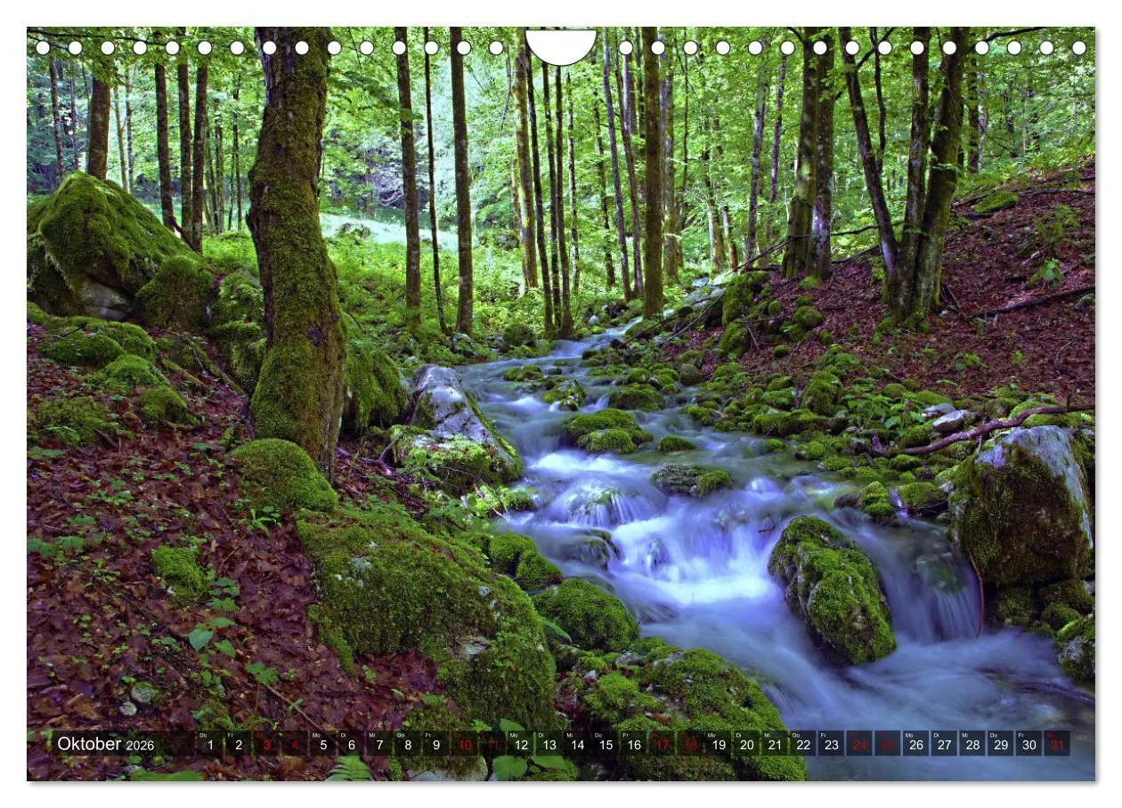 Bild: 9783457900239 | Slowenien - Soca Tal (Wandkalender 2026 DIN A4 quer), CALVENDO...