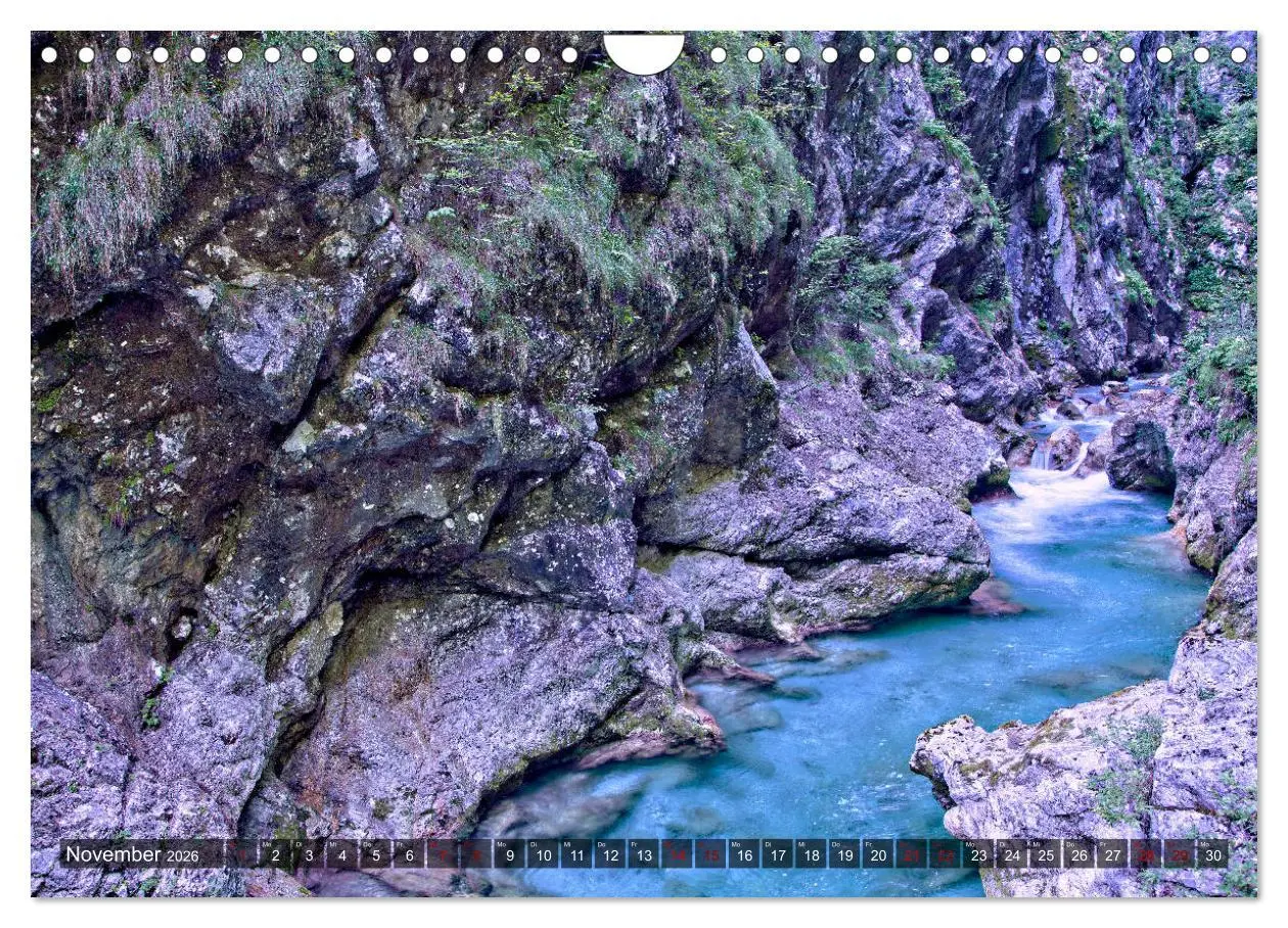 Bild: 9783457900239 | Slowenien - Soca Tal (Wandkalender 2026 DIN A4 quer), CALVENDO...