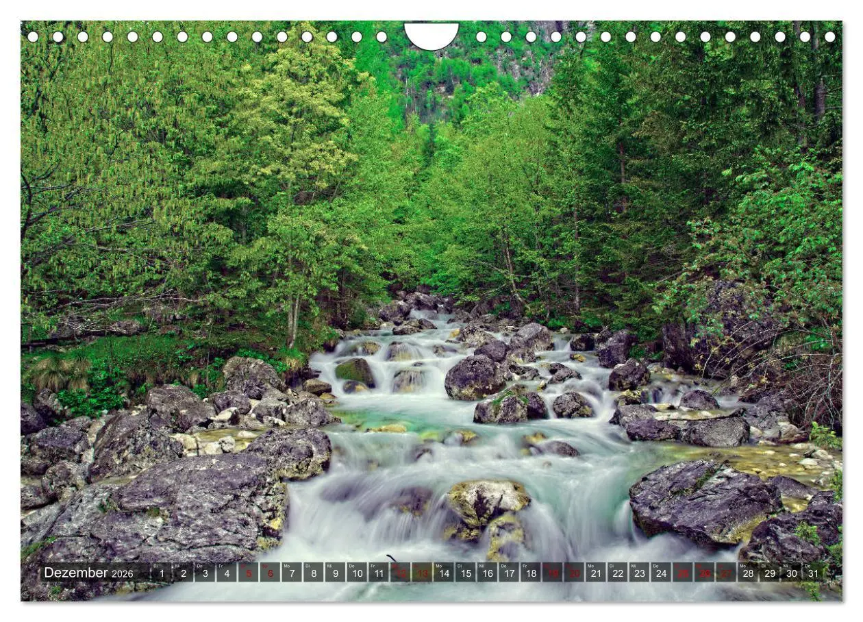 Bild: 9783457900239 | Slowenien - Soca Tal (Wandkalender 2026 DIN A4 quer), CALVENDO...