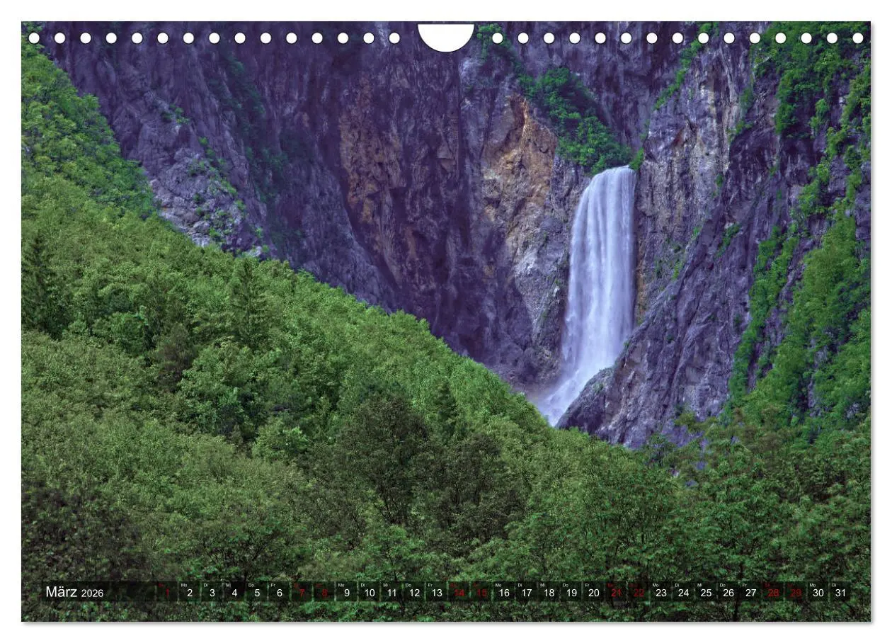 Bild: 9783457900239 | Slowenien - Soca Tal (Wandkalender 2026 DIN A4 quer), CALVENDO...