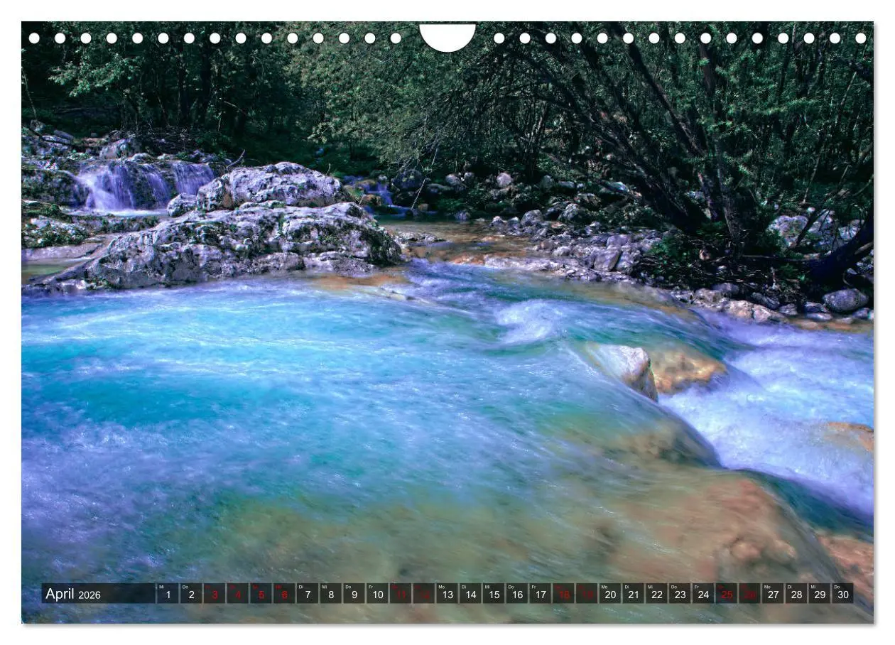 Bild: 9783457900239 | Slowenien - Soca Tal (Wandkalender 2026 DIN A4 quer), CALVENDO...