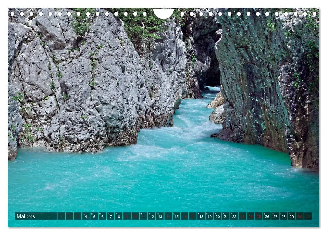 Bild: 9783457900239 | Slowenien - Soca Tal (Wandkalender 2026 DIN A4 quer), CALVENDO...