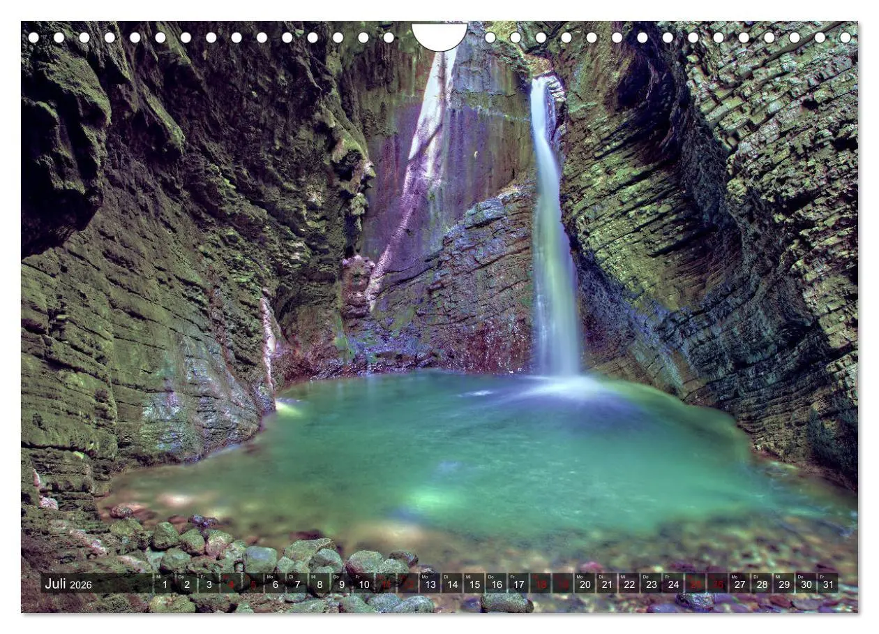 Bild: 9783457900239 | Slowenien - Soca Tal (Wandkalender 2026 DIN A4 quer), CALVENDO...