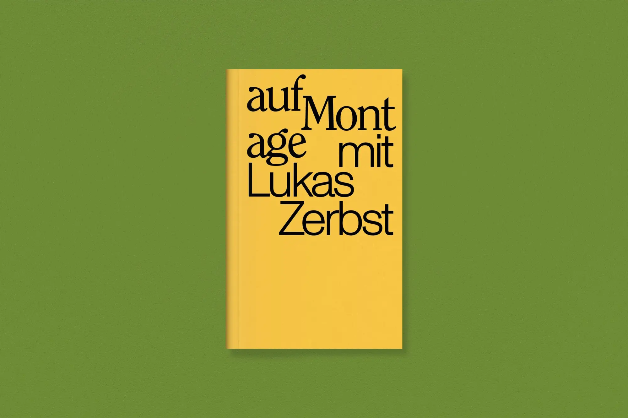 Bild: 9783987410239 | Auf Montage | Lukas Zerbst | Taschenbuch | 176 S. | Deutsch | 2022