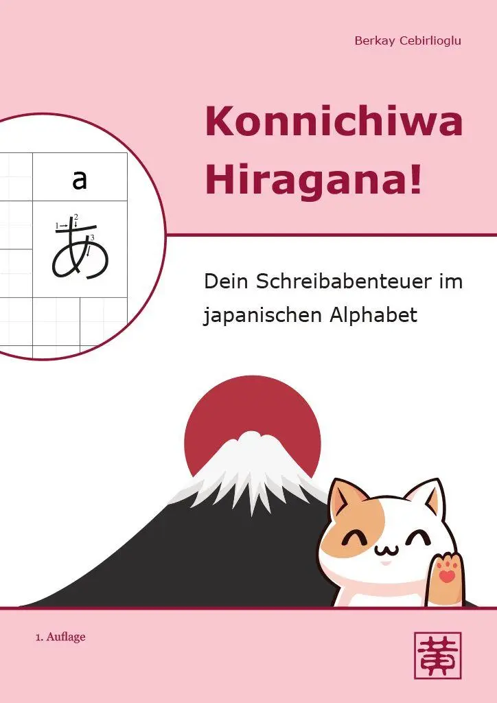 Cover: 9783987960239 | Konnichiwa Hiragana! | Dein Schreibabenteuer im japanischen Alphabet