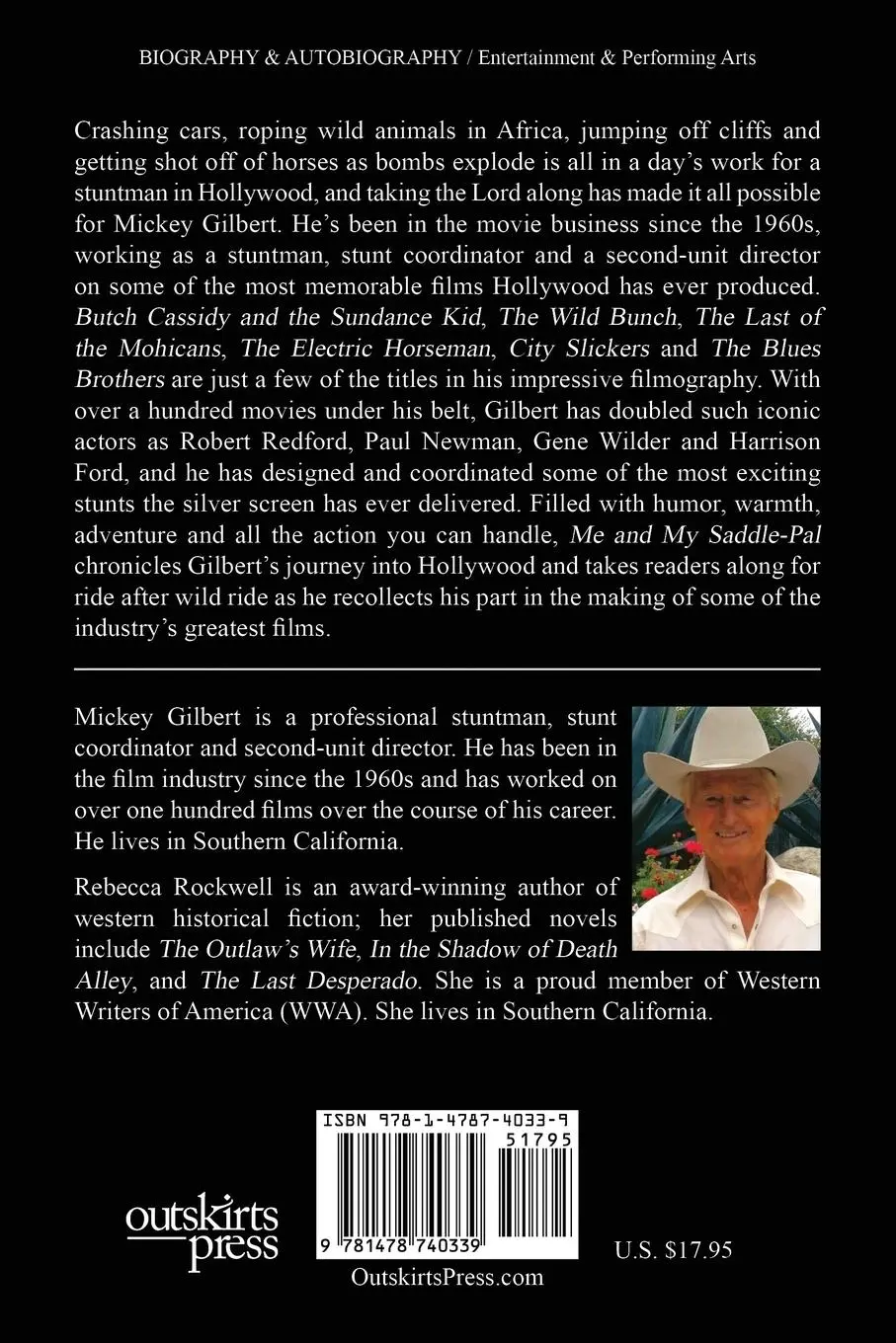 Rückseite: 9781478740339 | Me and My Saddle-Pal | My Life as a Hollywood Stuntman | Gilbert