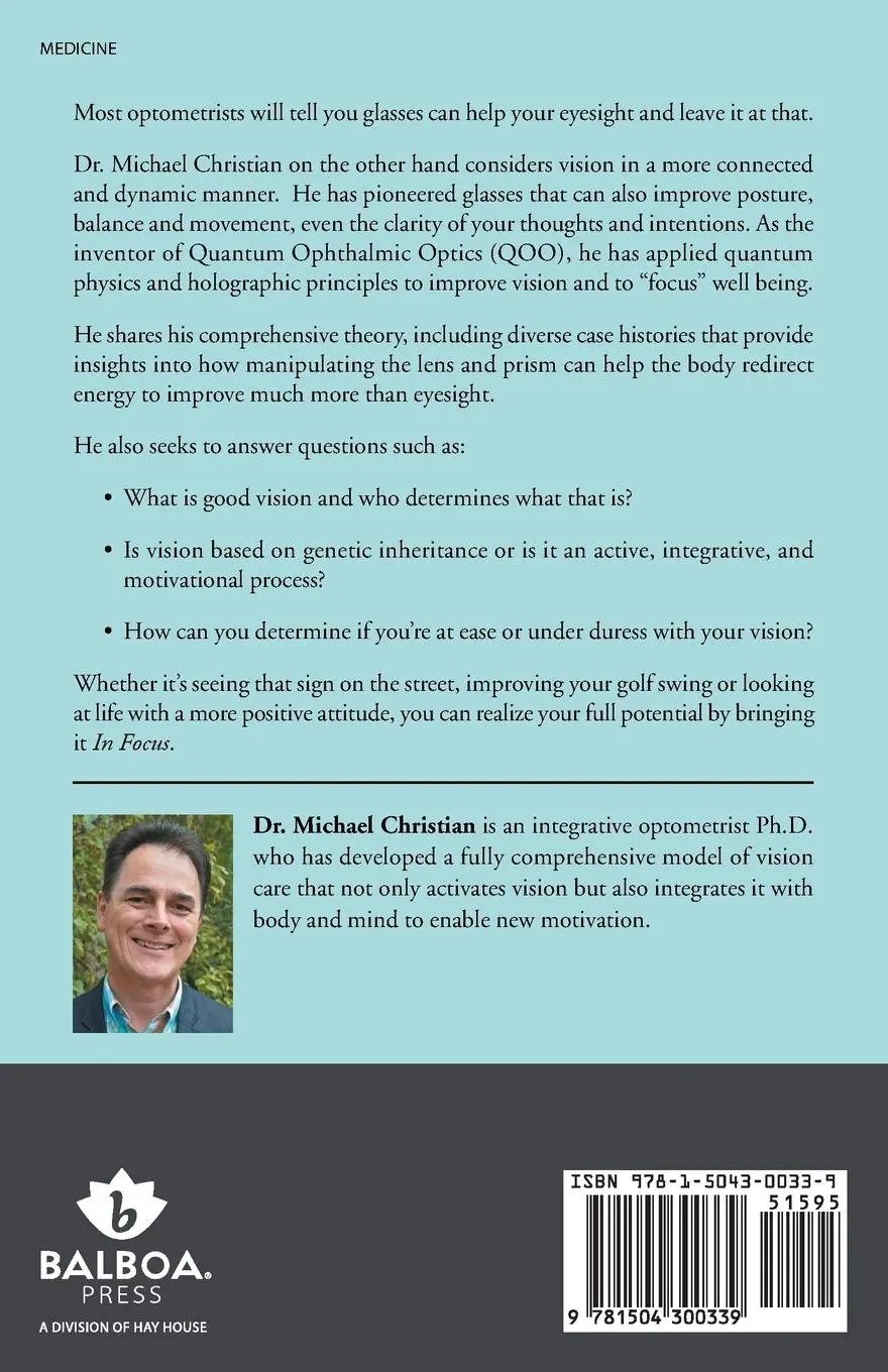 Rückseite: 9781504300339 | In Focus | Vision, Mind &amp; Body | Michael Christian | Taschenbuch