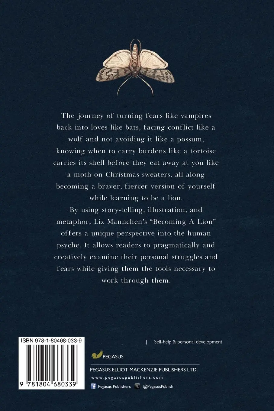 Rückseite: 9781804680339 | Becoming A Lion | Liz Mannchen | Taschenbuch | Englisch | 2025