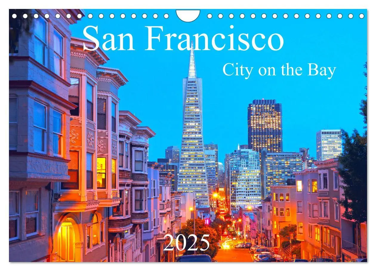 Cover: 9783435110339 | San Francisco - City on the Bay (Wandkalender 2025 DIN A4 quer),...