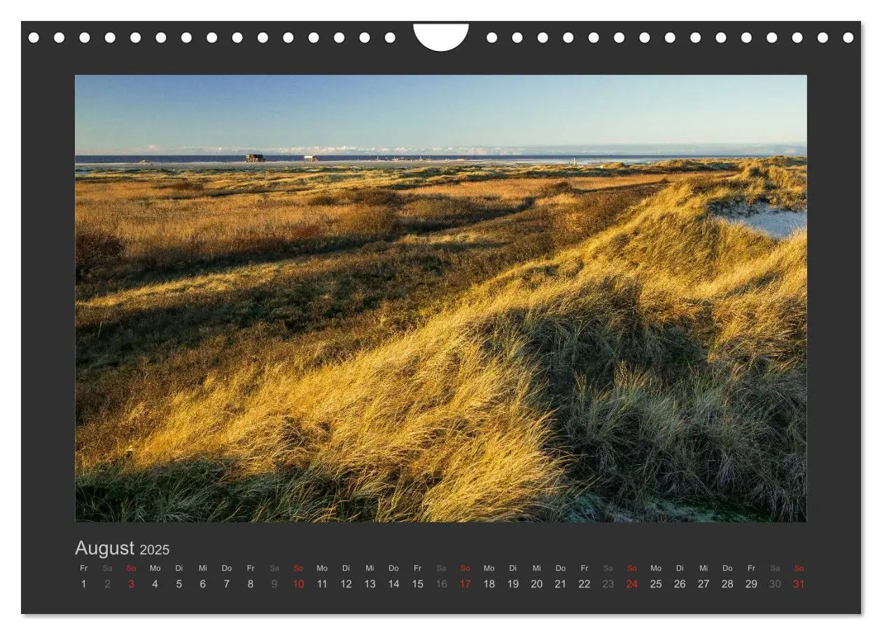Bild: 9783435660339 | Impressionen aus St. Peter-Ording (Wandkalender 2025 DIN A4 quer),...