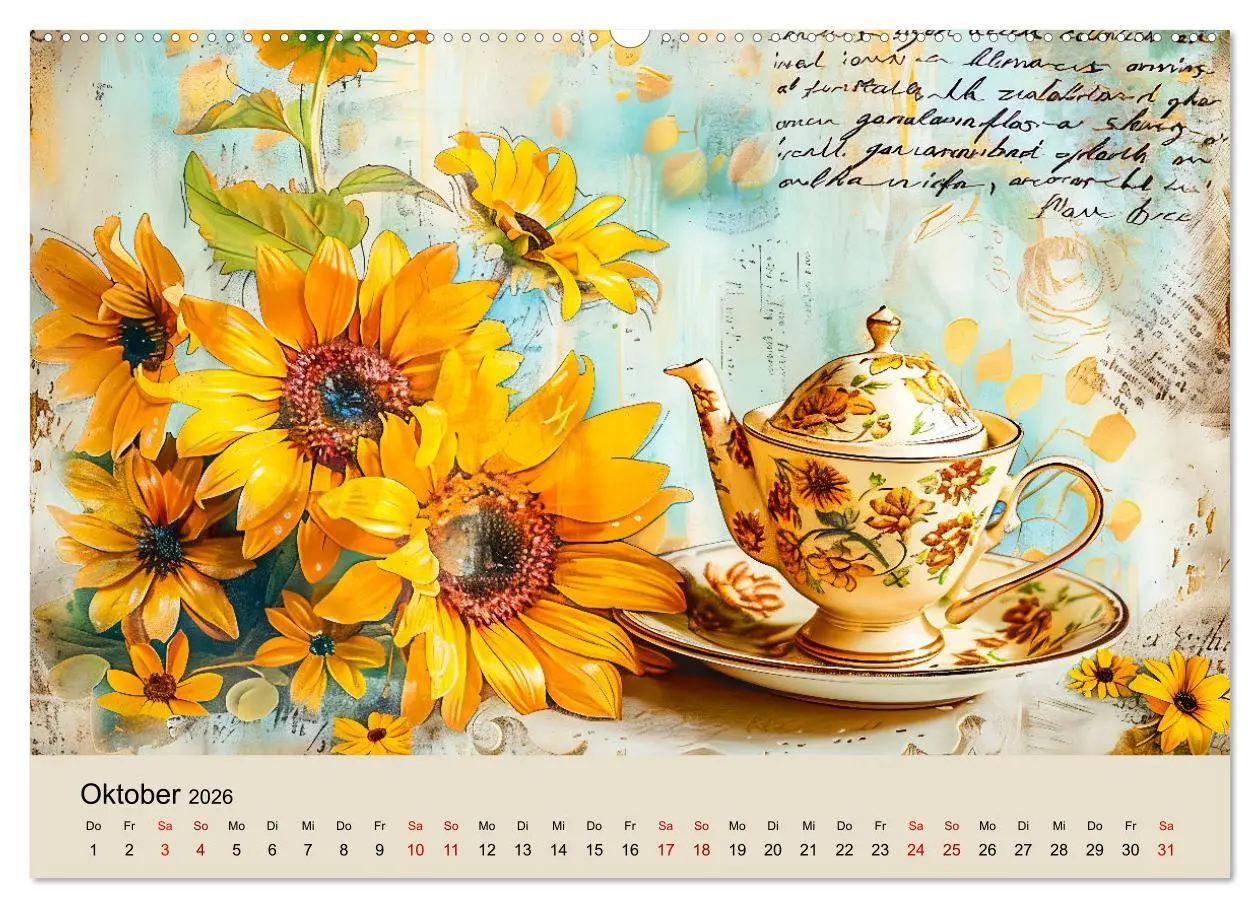 Bild: 9783457370339 | Shabby Chic Romantik - Vintage Tassen, Blumen und nostalgische...