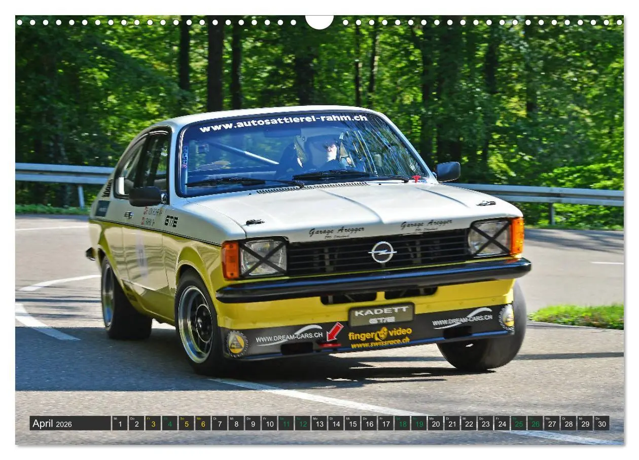 Bild: 9783457750339 | OLDTIMER BERGRENNEN - OPEL AM START (Wandkalender 2026 DIN A3...