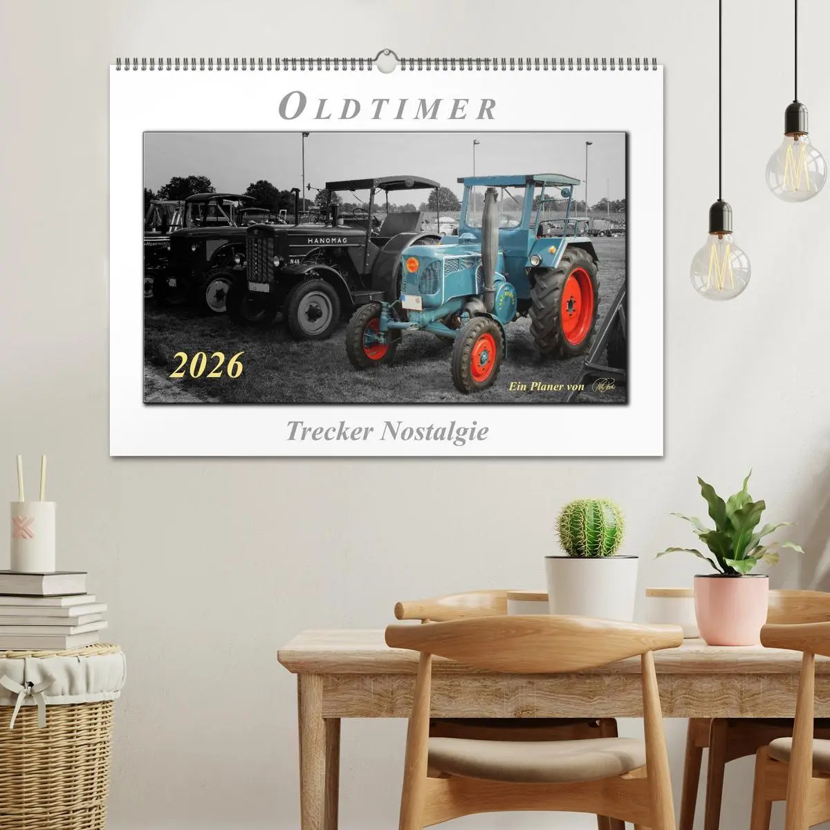 Bild: 9783516080339 | Oldtimer - Trecker Nostalgie (Wandkalender 2026 DIN A2 quer),...