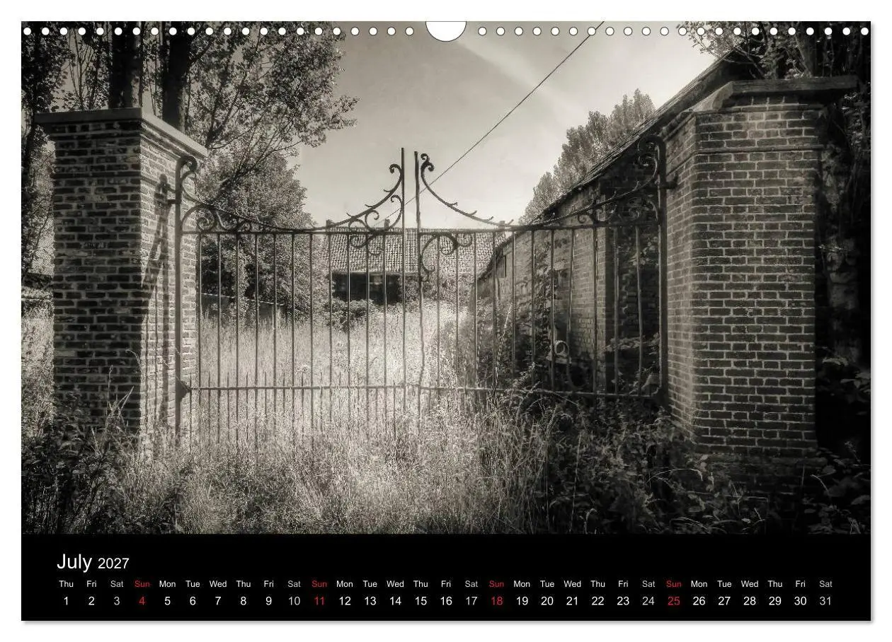 Bild: 9783569930339 | Abandoned Places Haunted Houses (Wall Calendar 2027 DIN A3...