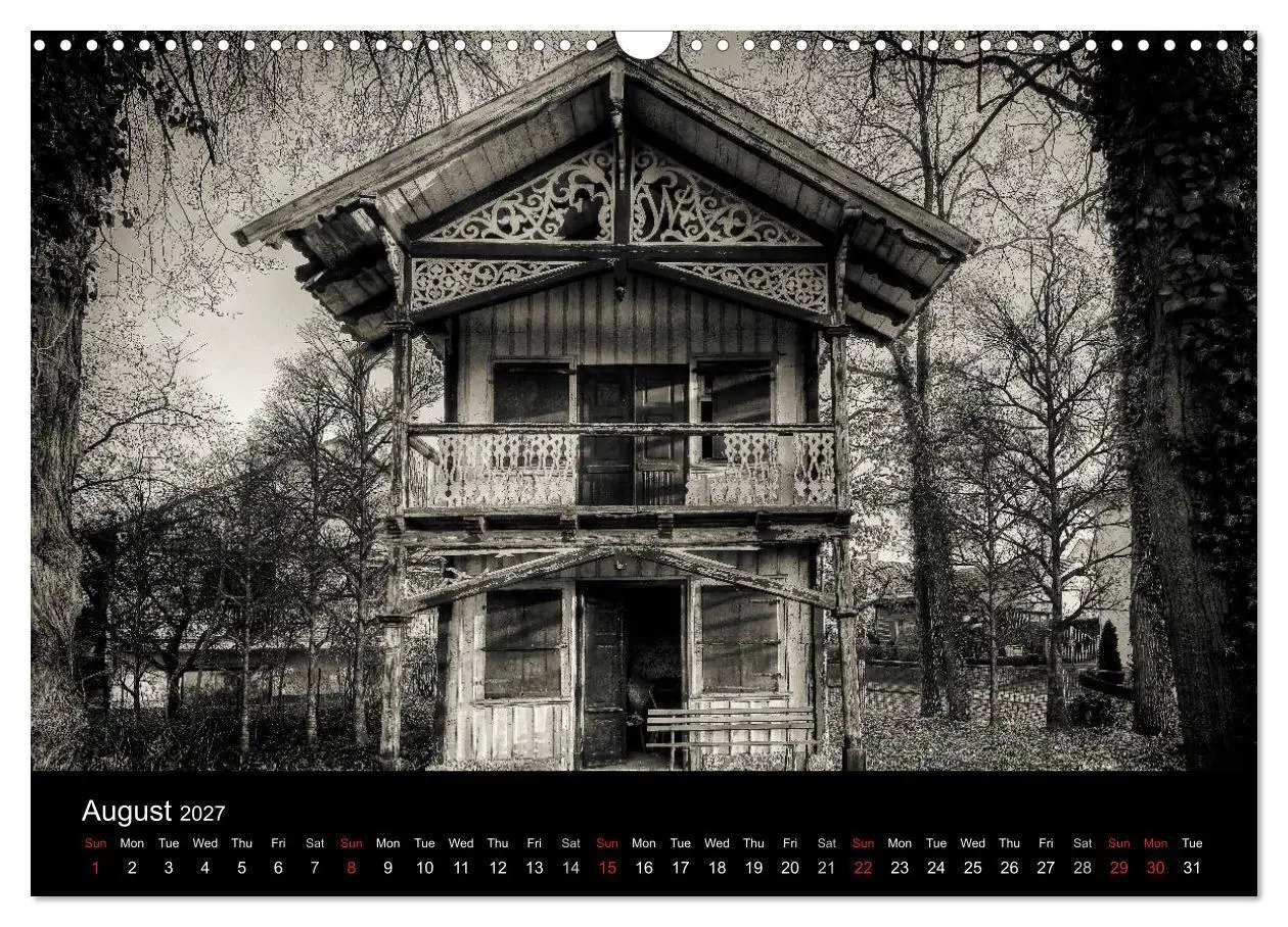 Bild: 9783569930339 | Abandoned Places Haunted Houses (Wall Calendar 2027 DIN A3...