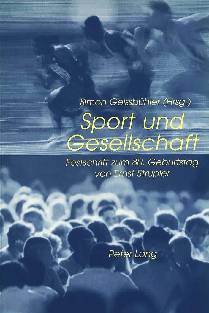 Cover: 9783906760339 | Sport und Gesellschaft | Simon Geissbühler | Taschenbuch | Deutsch