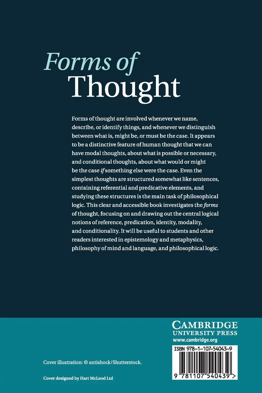 Rückseite: 9781107540439 | Forms of Thought | E. J. Lowe | Taschenbuch | Englisch | 2015