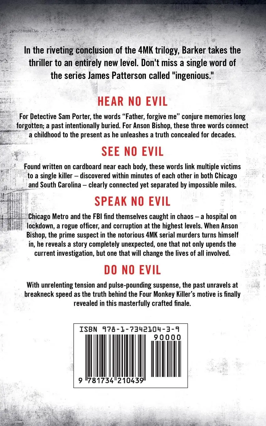 Rückseite: 9781734210439 | The Sixth Wicked Child | J. D. Barker | Taschenbuch | Englisch | 2020