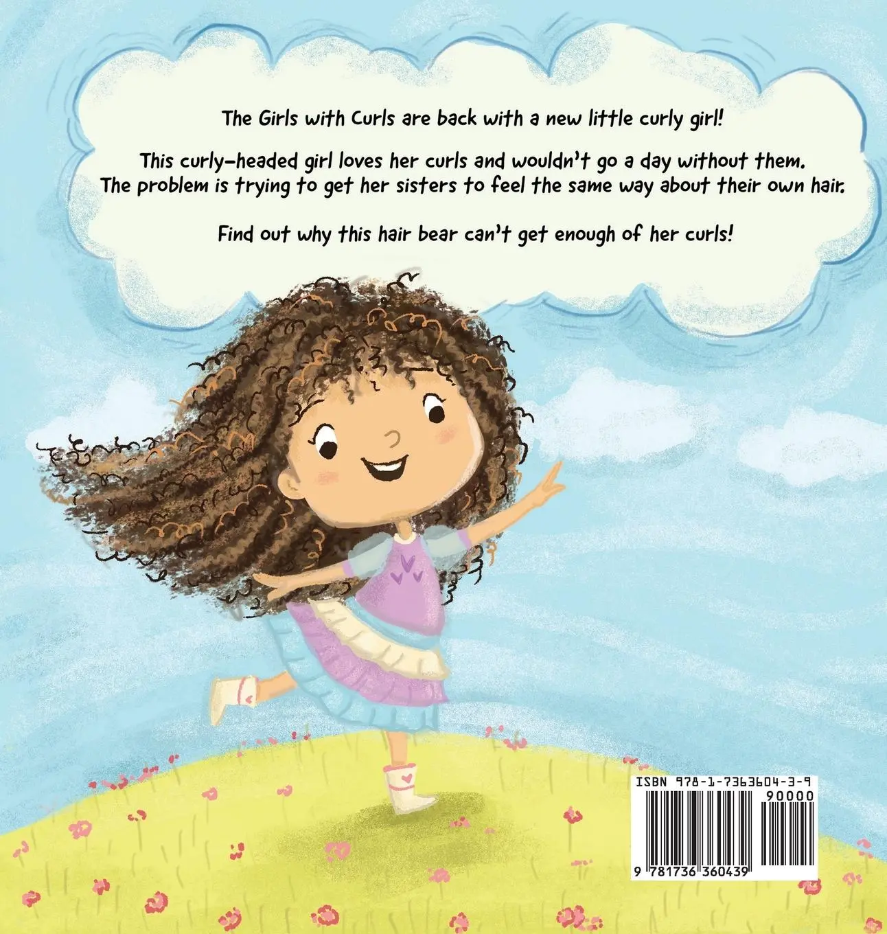 Rückseite: 9781736360439 | Hair Bear | A Tale of Curly Hair Love | Krista Coyne | Buch | Englisch