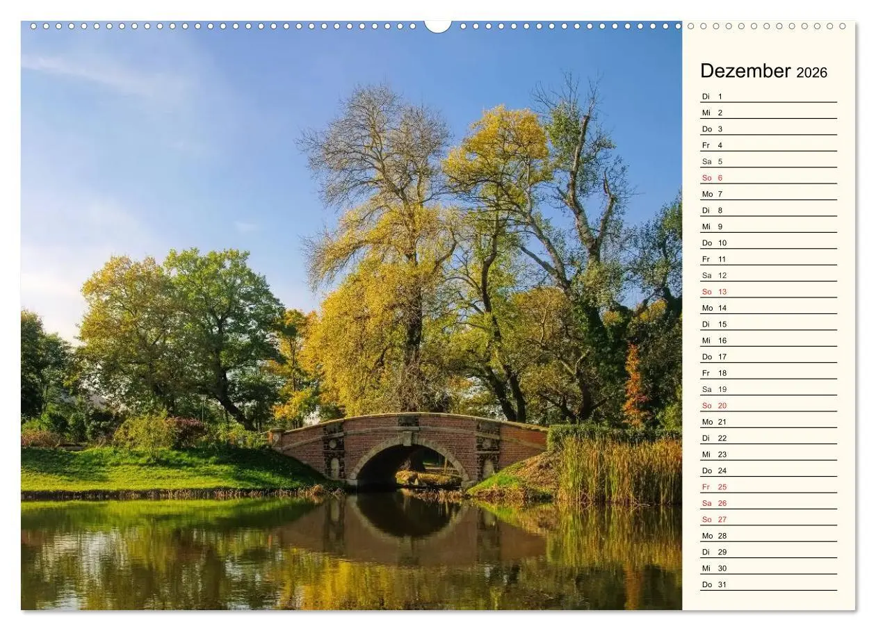 Bild: 9783457980439 | Spaziergang durch den Wörlitzer Park (Wandkalender 2026 DIN A2...
