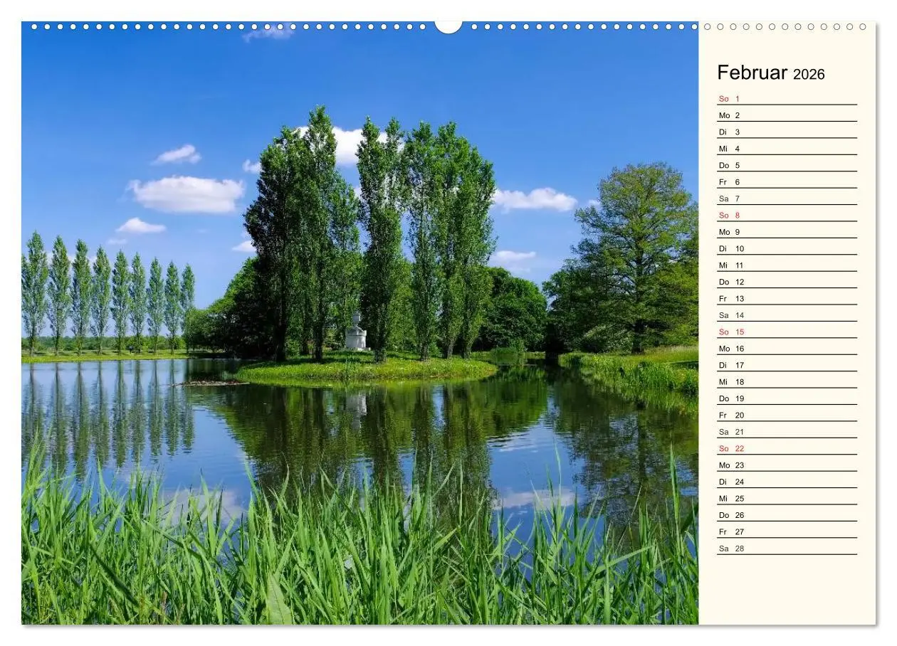 Bild: 9783457980439 | Spaziergang durch den Wörlitzer Park (Wandkalender 2026 DIN A2...