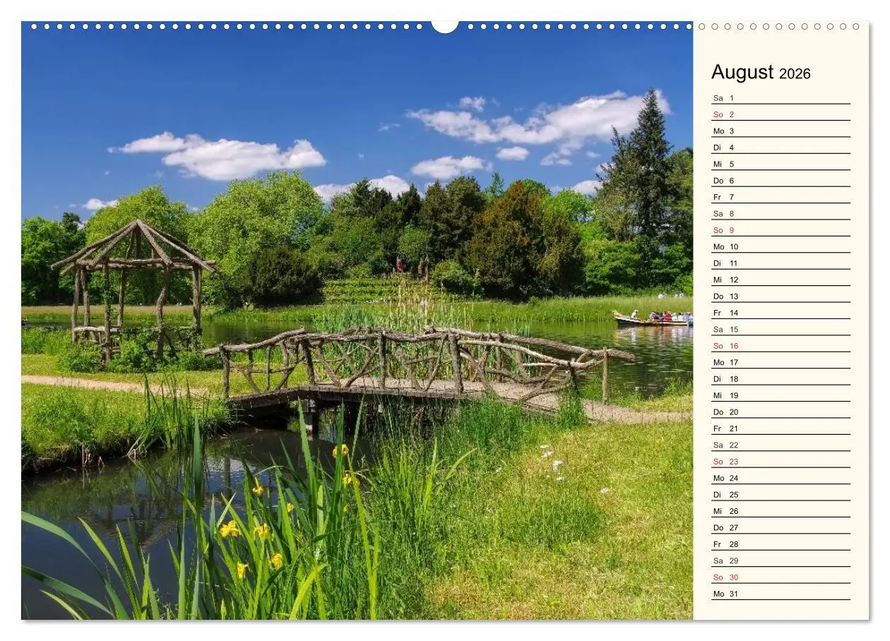 Bild: 9783457980439 | Spaziergang durch den Wörlitzer Park (Wandkalender 2026 DIN A2...