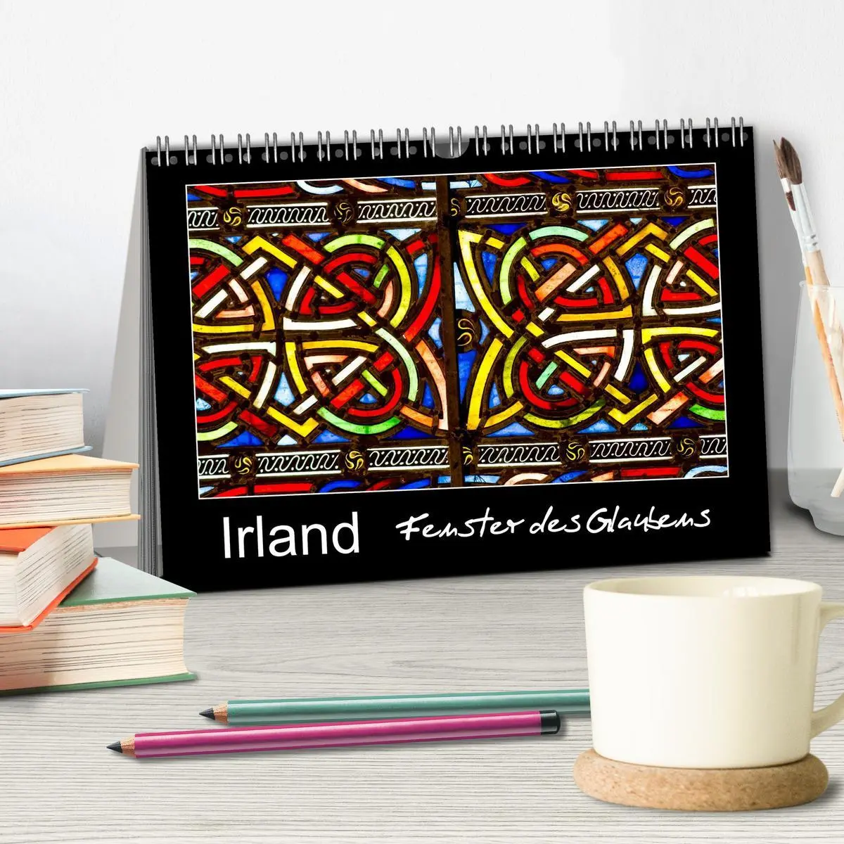 Bild: 9783516210439 | IRLAND - Fenster des Glaubens (Tischkalender 2026 DIN A5 quer),...