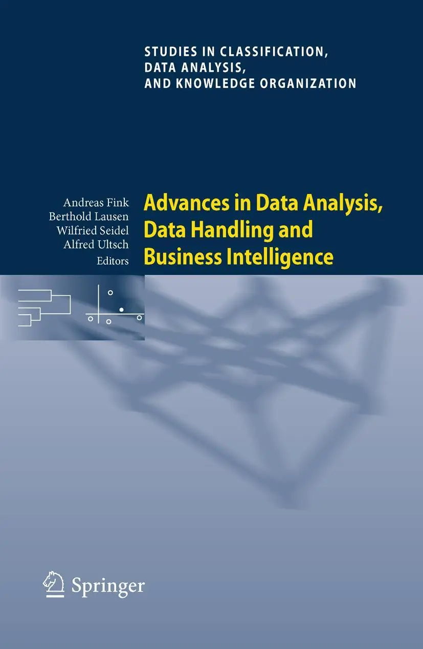 Cover: 9783642010439 | Advances in Data Analysis, Data Handling and Business Intelligence
