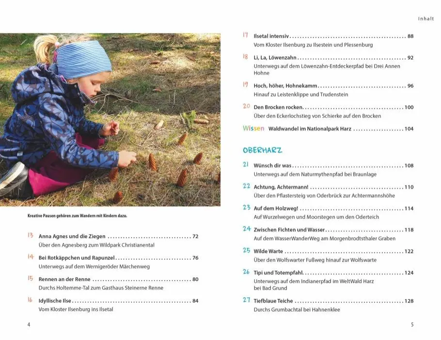 Bild: 9783734320439 | Wanderspaß mit Kindern Harz | 40 erlebnisreiche Entdeckertouren | Buch