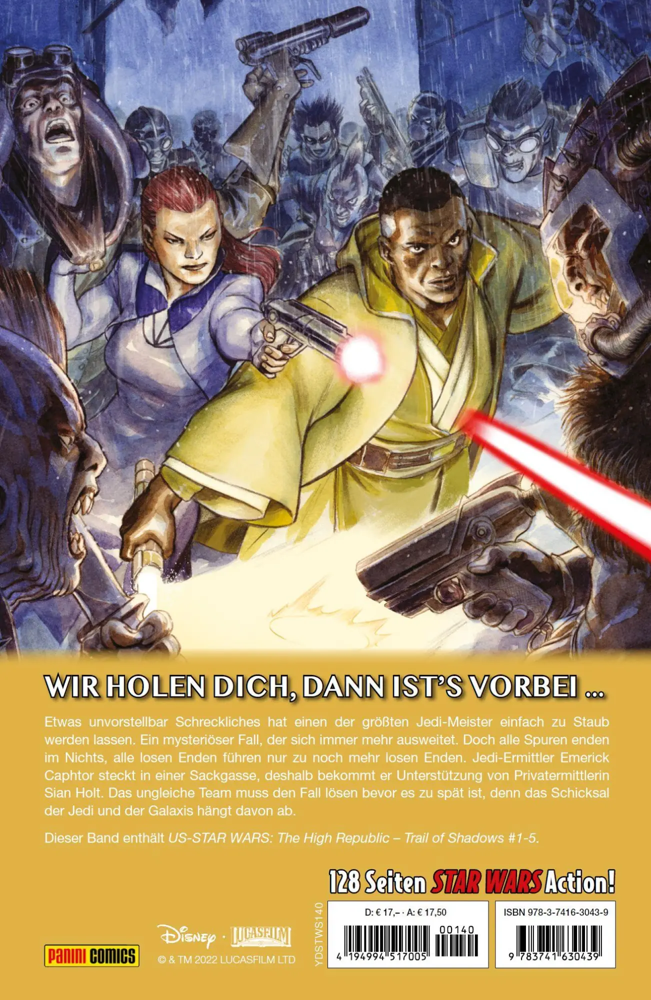 Rückseite: 9783741630439 | Star Wars Comics: Die Hohe Republik - Spur der Schatten | Taschenbuch