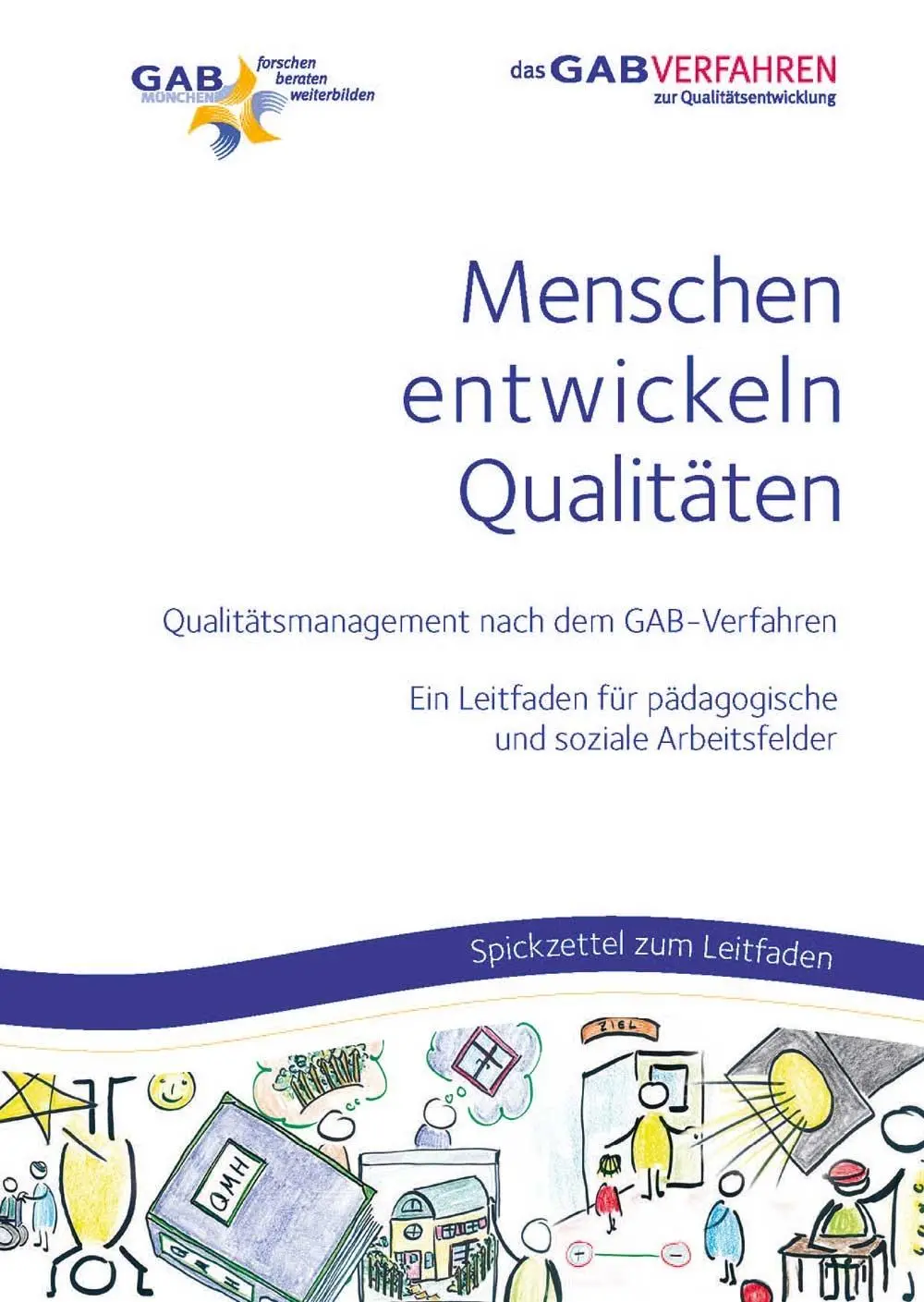 Cover: 9783763960439 | Menschen entwickeln Qualitäten | Spickzettel zum Leitfaden | Buch