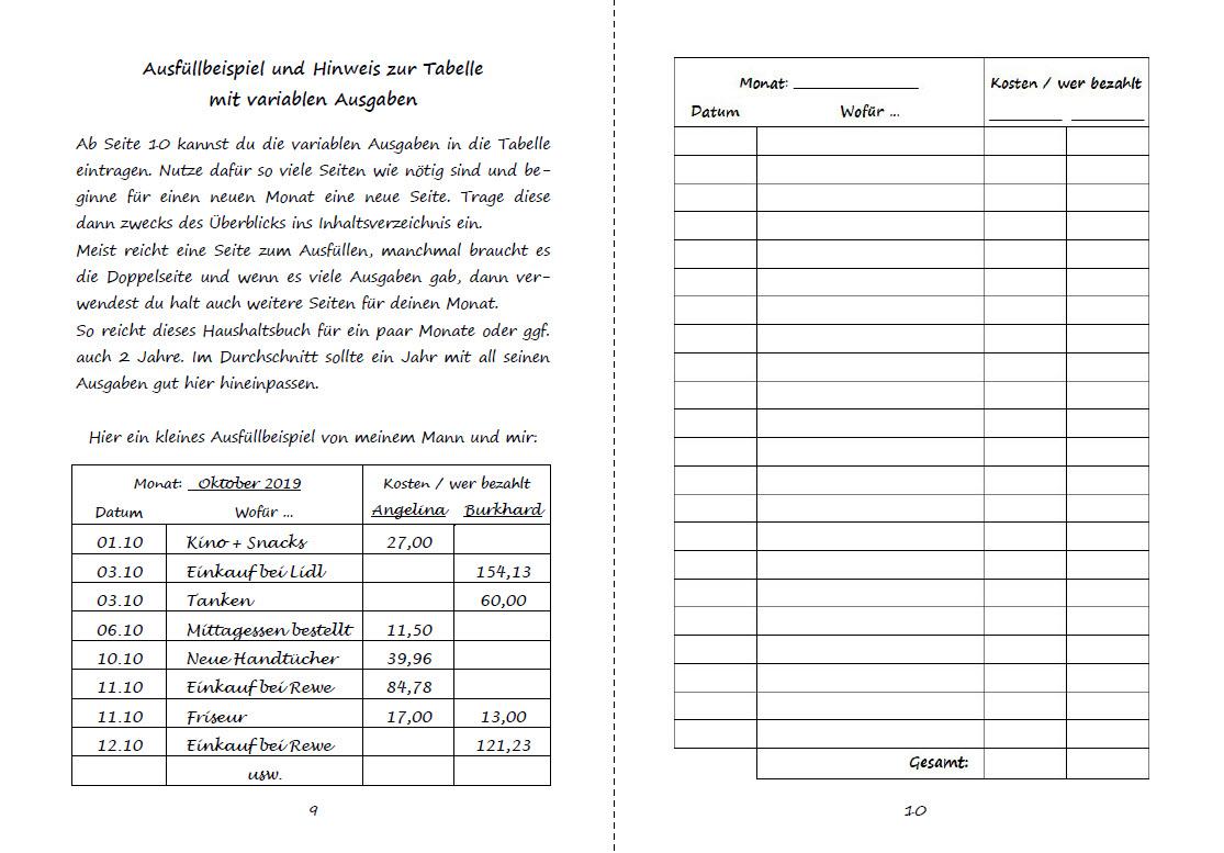 Bild: 9783967380439 | Haushaltsbuch zum Eintragen der Ausgaben | Angelina Schulze | Buch