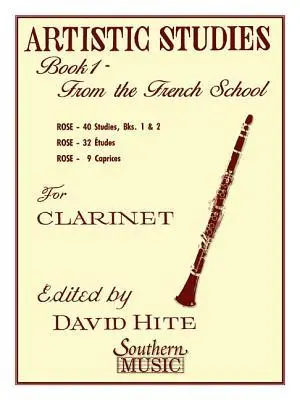 Cover: 9781581060539 | Artistic Studies, Book 1 (French School): Clarinet - Clarinet Music...