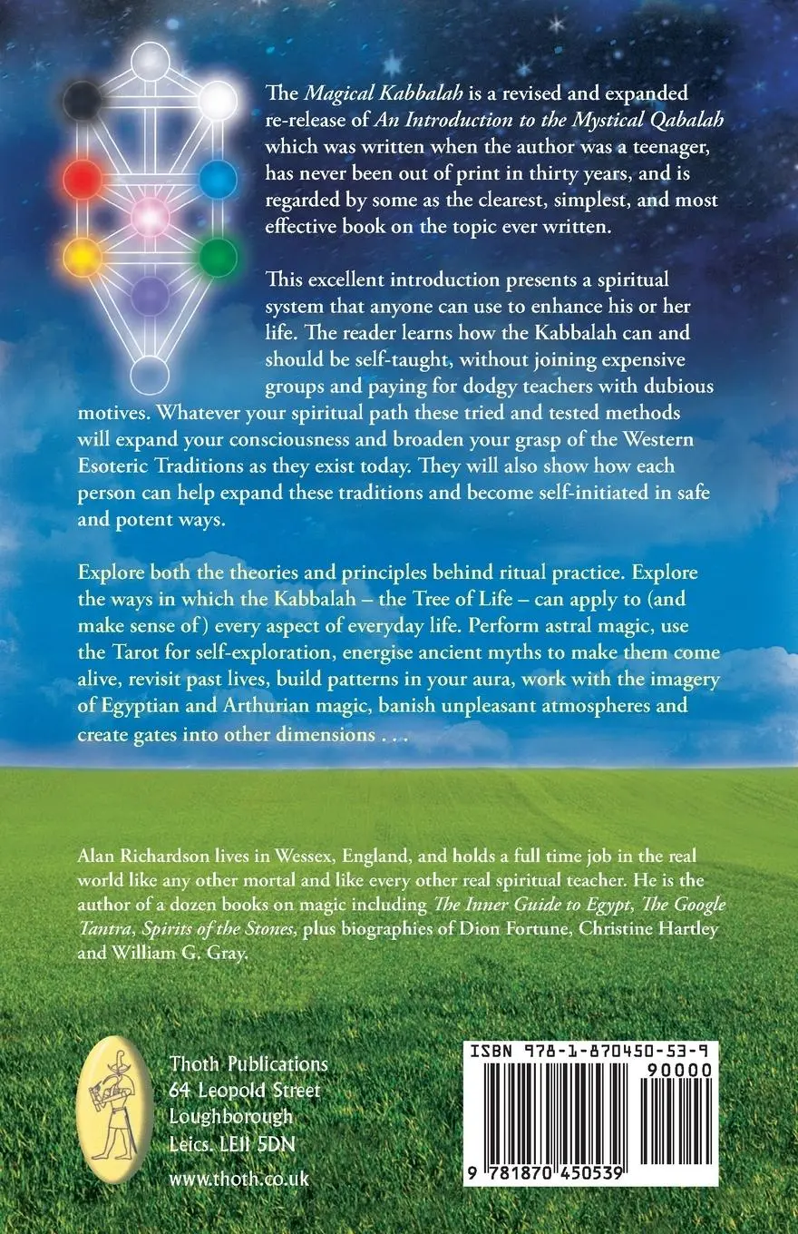 Rückseite: 9781870450539 | MAGICAL KABBALAH | Alan Richardson | Taschenbuch | Englisch | 2020