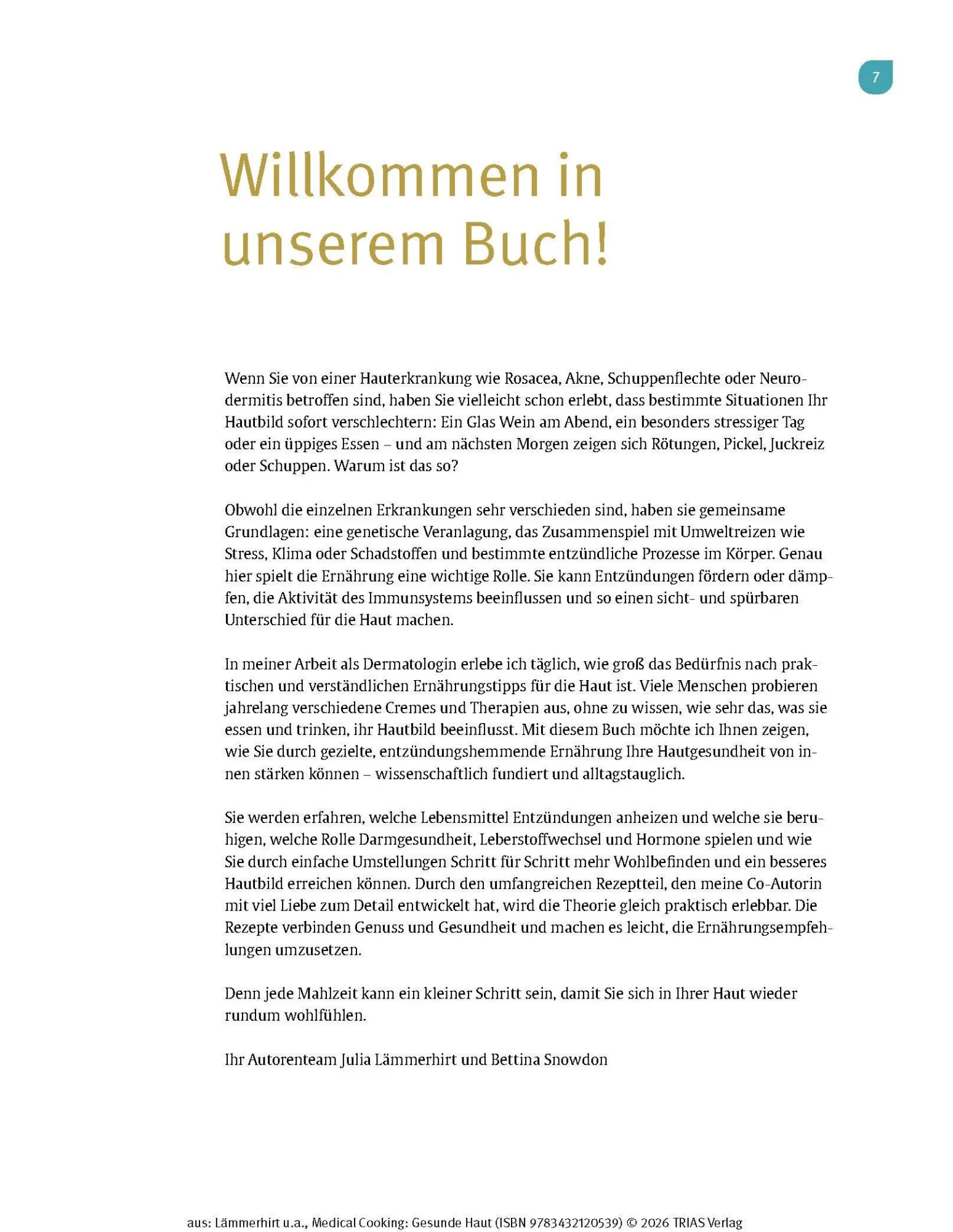 Bild: 9783432120539 | Medical Cooking: Gesunde Haut | Julia Lämmerhirt (u. a.) | Buch | 2026