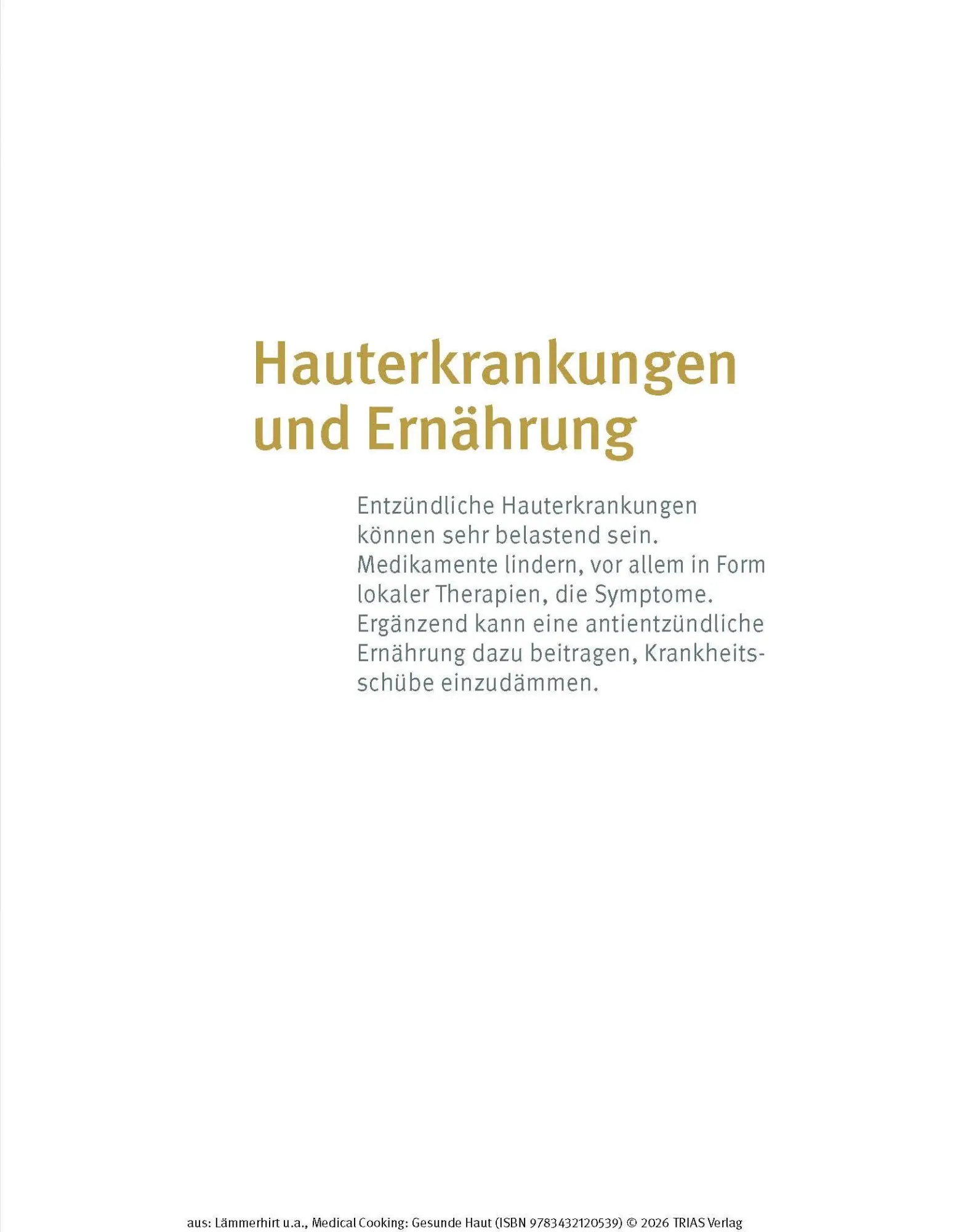 Bild: 9783432120539 | Medical Cooking: Gesunde Haut | Julia Lämmerhirt (u. a.) | Buch | 2026