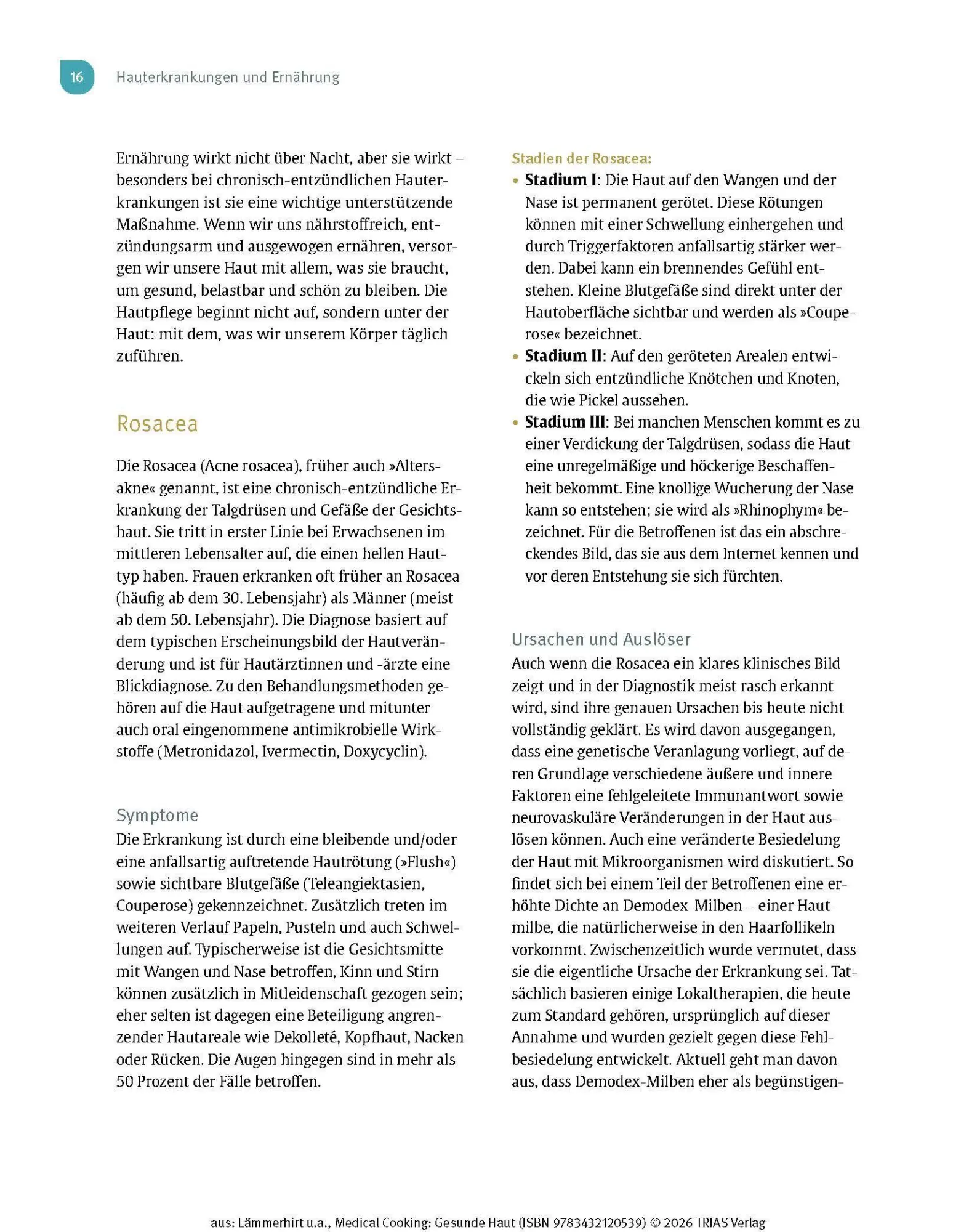 Bild: 9783432120539 | Medical Cooking: Gesunde Haut | Julia Lämmerhirt (u. a.) | Buch | 2026