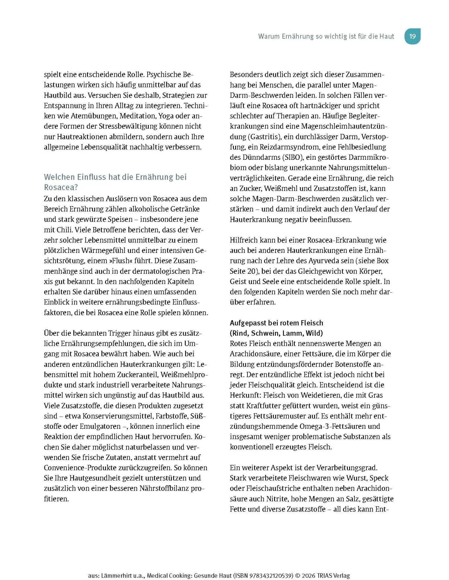 Bild: 9783432120539 | Medical Cooking: Gesunde Haut | Julia Lämmerhirt (u. a.) | Buch | 2026