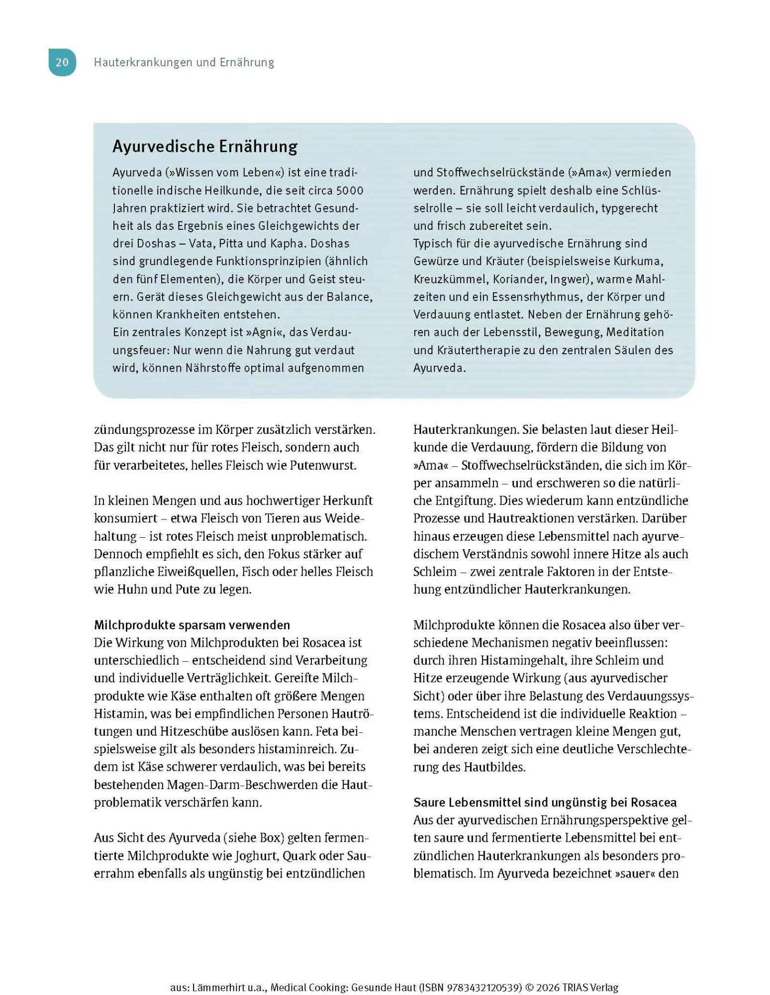 Bild: 9783432120539 | Medical Cooking: Gesunde Haut | Julia Lämmerhirt (u. a.) | Buch | 2026