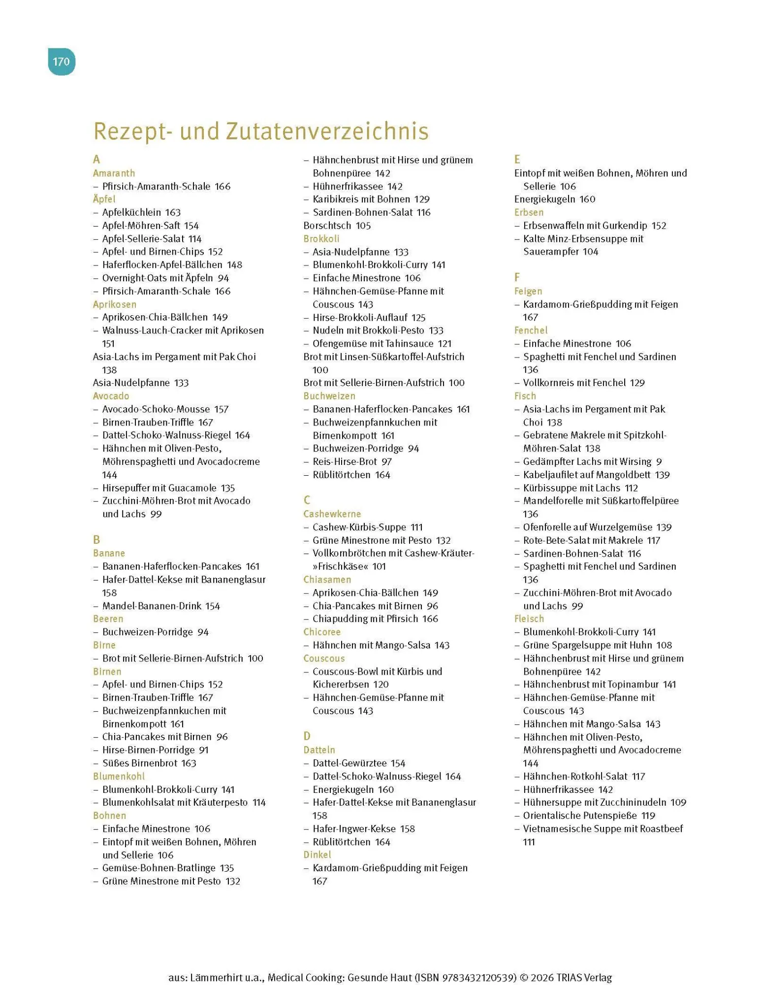 Bild: 9783432120539 | Medical Cooking: Gesunde Haut | Julia Lämmerhirt (u. a.) | Buch | 2026