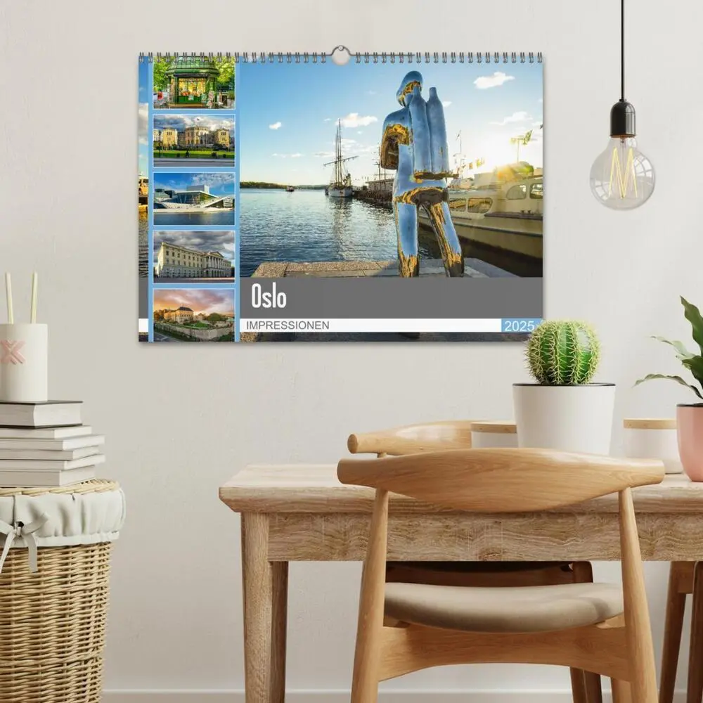 Bild: 9783435260539 | Oslo Impressionen (Wandkalender 2025 DIN A3 quer), CALVENDO...