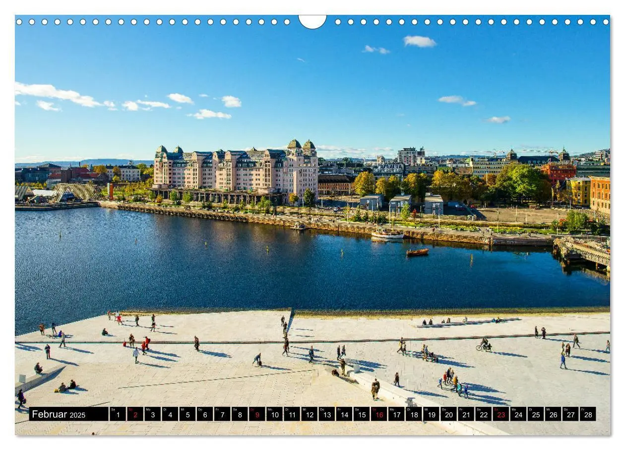 Bild: 9783435260539 | Oslo Impressionen (Wandkalender 2025 DIN A3 quer), CALVENDO...