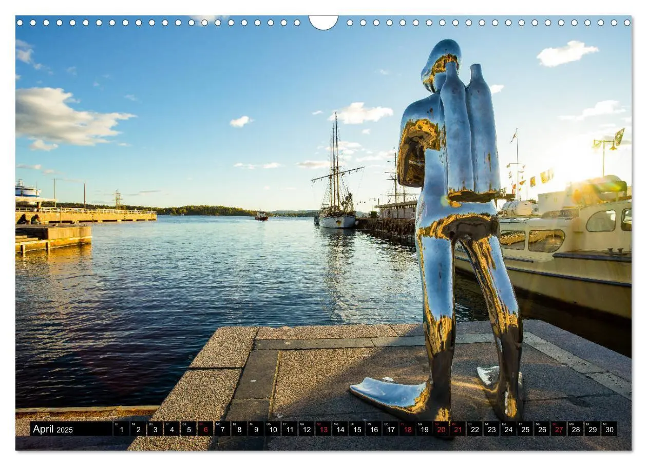 Bild: 9783435260539 | Oslo Impressionen (Wandkalender 2025 DIN A3 quer), CALVENDO...